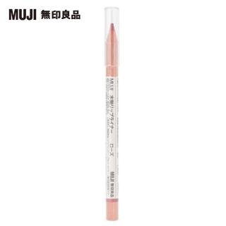 【MUJI 無印良品】木軸唇線筆/玫瑰粉