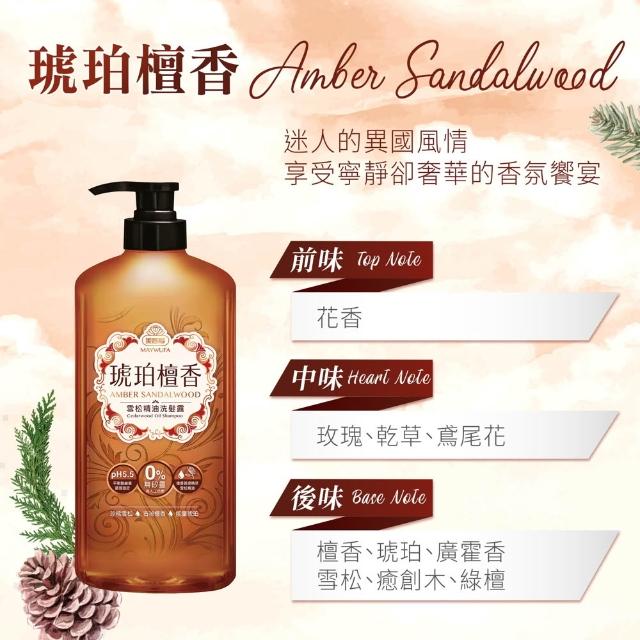 【美吾髮】香水系列 無矽靈玻尿酸植萃 洗髮精700ml x4入(多款任選)