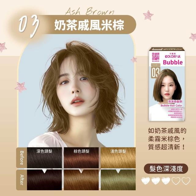 【美吾髮】卡樂芙全新升級泡沫染髮劑100g(多色任選/泡泡染/無阿摩尼亞/無PPD/COLORFUL)