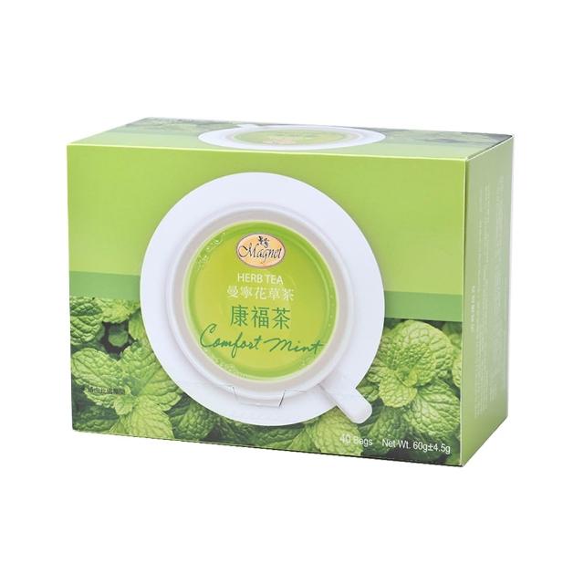 【曼寧】花草茶包量販盒1.5g-2gx40包x3盒 口味任選(玫瑰蜜桃果茶/康福茶/洋甘菊茶/薰衣草茶/輕盈玫瑰茶)