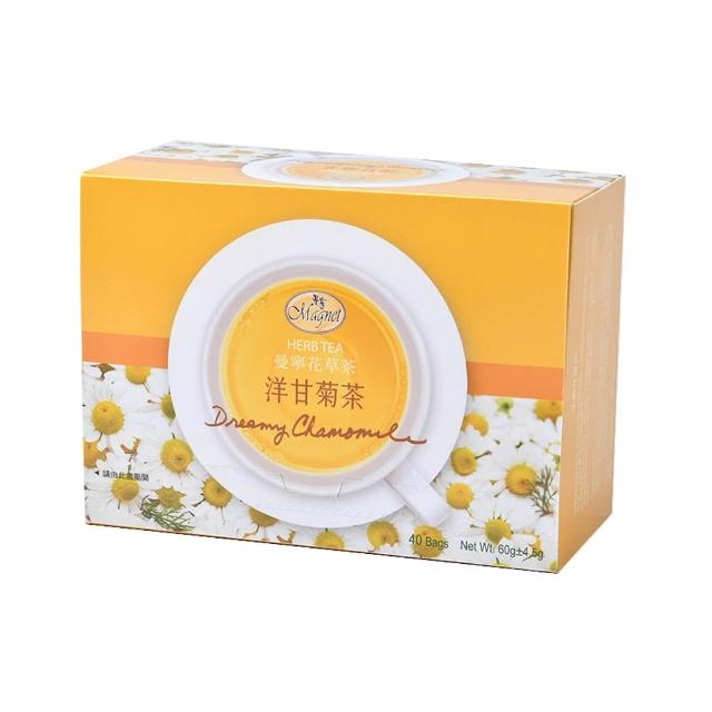 【曼寧】花草茶包量販盒1.5g-2gx40包x3盒 口味任選(玫瑰蜜桃果茶/康福茶/洋甘菊茶/薰衣草茶/輕盈玫瑰茶)