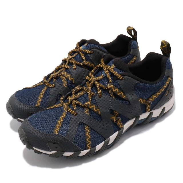 【MERRELL】兩用鞋 Waterpro Maipo 2 男鞋 登山越野 水陸兩棲 抗菌防臭 耐磨黃金大底 藍黃(ML48615)