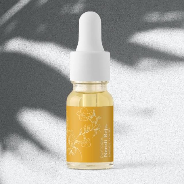 【PHYTOPIA 綠色光合】撫紋靚白芳香悉能治10ml(最美有機橙花香調)