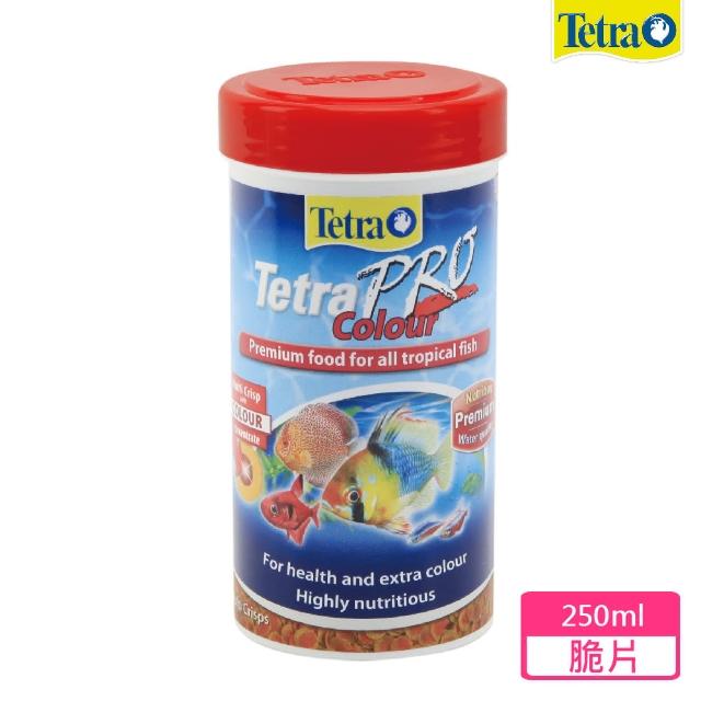 【TETRA 德彩】白金增艷飼料-脆片 250ml(燈科魚/慈鯛)