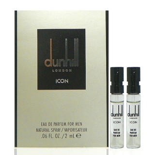 【組合 Dunhill 登喜路】Dunhill Icon 經典男性淡香精(2ml x 2)