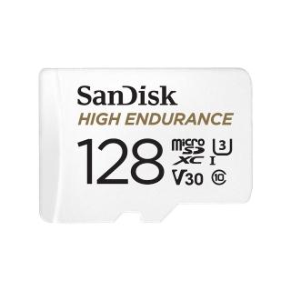 【SanDisk 晟碟】行車記錄器/監控專用High Endurance microSD 記憶卡 128GB(公司貨)