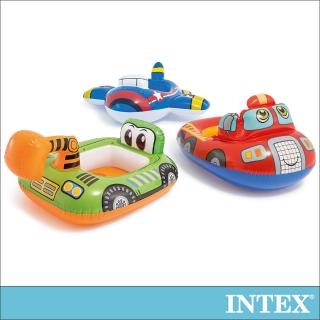 【INTEX】幼童造型游泳圈-飛機/怪手/快艇 適用1-2歲(59586)