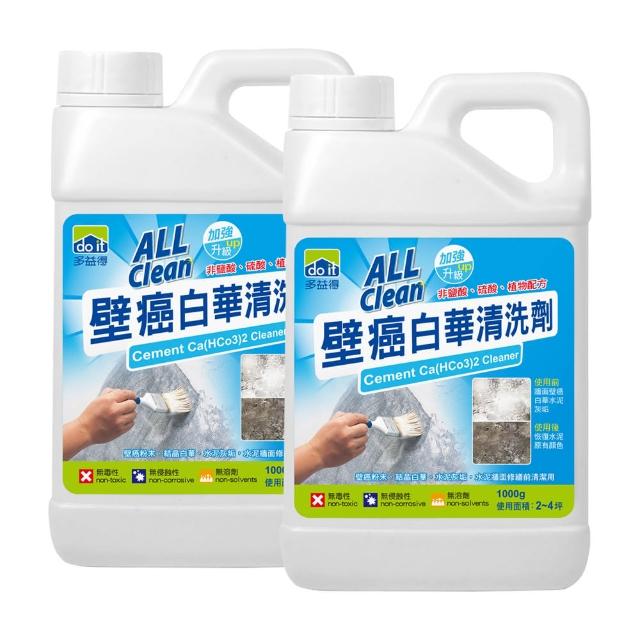 【多益得】壁癌白華清洗劑1000ml((2入)