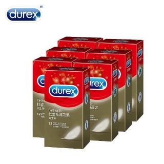 【Durex 杜蕾斯】超薄裝保險套12入*7盒