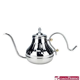 【Tiamo】1301 不鏽鋼細口壺鏡光 0.7L(HA8572)
