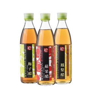 【百家珍】養顏美容系列-蘋果醋/梅子醋/鳳梨醋(口味任選)