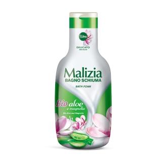 【Malizia 瑪莉吉亞】香氛沐浴乳 活力-蘆薈&木蘭花 1000ml(香氛沐浴)