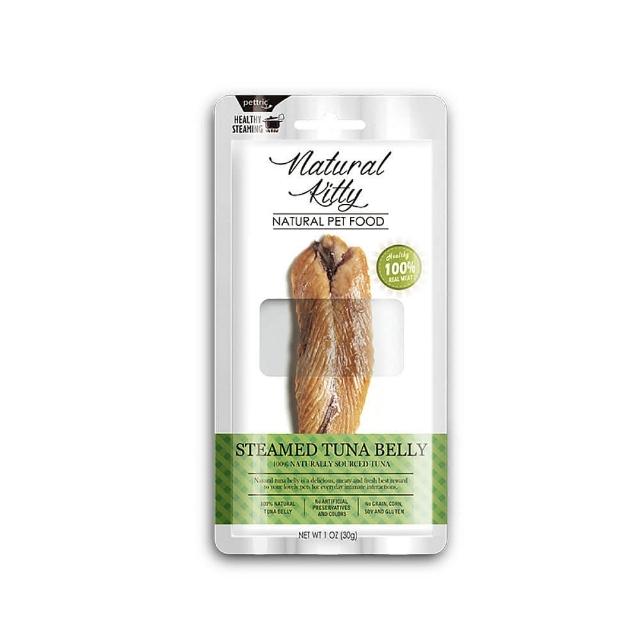 【Natural Kitty 自然小貓】100%天然鮮零食（野鯖魚｜鮪魚腹肉｜鮪魚）20g-30g*48包組(犬貓鮮食)