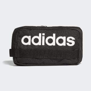 【adidas 愛迪達】斜背包 Linear Core Cross Body 愛迪達 輕便 外出小包 穿搭推薦 黑 白(DT4823)