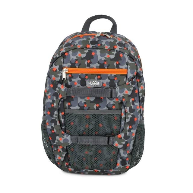 【HUGGER】孩童登山背包 多色可選(小學生輕量防潑水休閒旅行減壓後肩背包可A4書本)