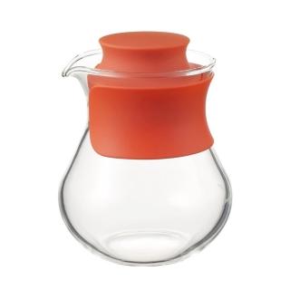 【iwaki】玻璃微波調味瓶 240ml(時尚紅)