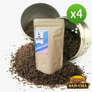 【SAN CHA 上茶】印度頂級英式早餐紅茶包-30包X4袋(2.5g/包)