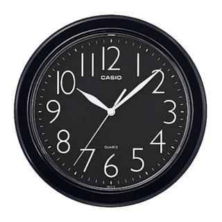 【CASIO 卡西歐】清晰數字典藏圓形掛鐘(IQ-01S-1)