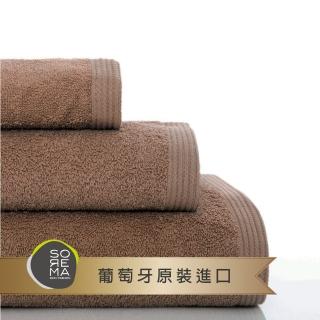 【Sorema 舒蕾馬】原色精緻浴巾70x140cm 南歐陽光明星品牌(★泰迪棕 TAUPE★)