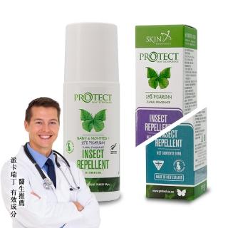【紐西蘭Skin Technology】Protect 15%派卡瑞丁 Picaridin 瑞斌長效防蚊滾珠-60ML