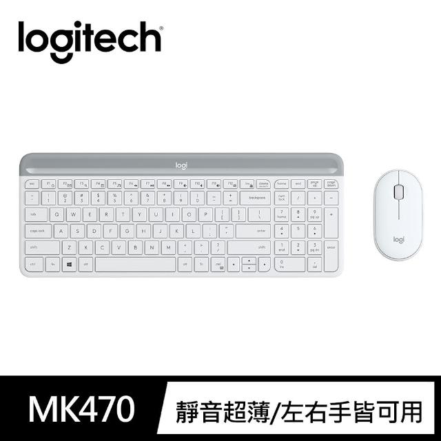 【Logitech 羅技】MK470 纖薄無線鍵鼠組