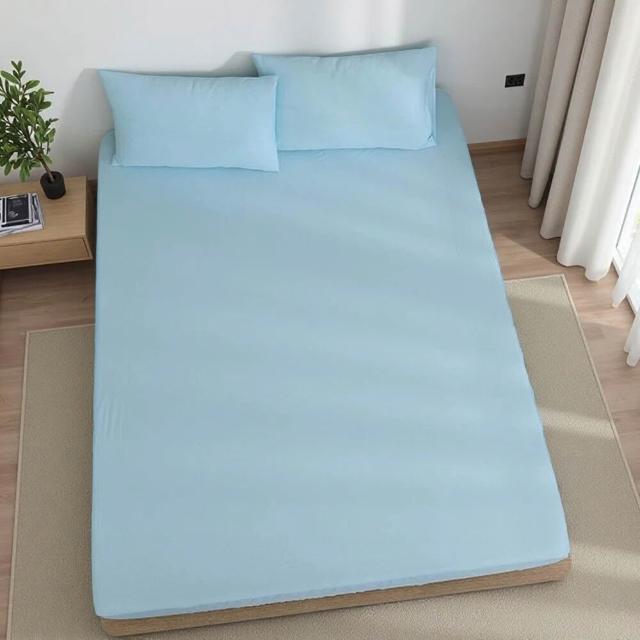【Sleep Peacefully 寢室安居】買1送1 3M護理級/銀離子100%加厚防水床包保潔墊-單/雙/加大(厚磅升級/防蹣)