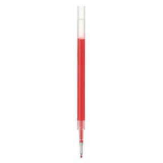 【MUJI 無印良品】自由換芯滑順膠墨筆芯/紅0.5mm