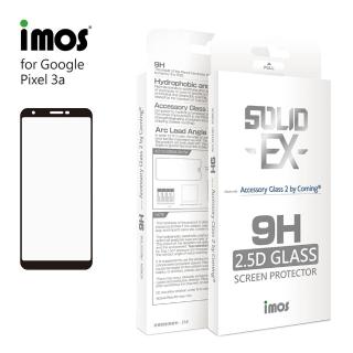 【iMos】Google Pixel 3a(2.5D 滿版玻璃 螢幕保護貼)