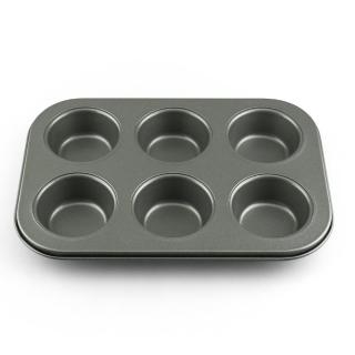 【LOTUS 樂德】馬芬六杯烤模26.5*18.3cm