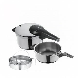【WMF】結束代理出清 PERFECT Premium快力鍋/壓力鍋(二件套組3.0/4.5L)(福利品)