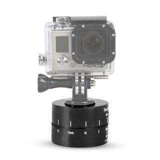 3D Air GoPro/相機/微單/手機360度旋轉便攜攝影延時雲台(黑色)