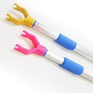 CI002 兩截式鋁製伸縮衣叉 74-126cm 鋁合金衣叉桿 衣叉架 伸縮桿 曬衣叉 頂衣架(晾衣杆 伸縮曬衣桿)