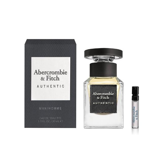 【Abercrombie & Fitch】真我男性淡香水30ml(贈隨機針管乙支)