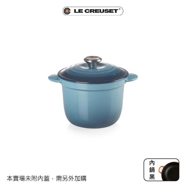 【Le Creuset】琺瑯鑄鐵萬用窈窕鍋 18cm(水手藍)