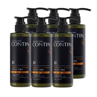 【CONTIN 康定】官方直營 專利酵素植萃洗髮精/洗髮乳300mlx6入組(長達120天的發酵製作過程)