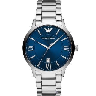 【EMPORIO ARMANI】簡約內斂時尚男錶(AR11227)