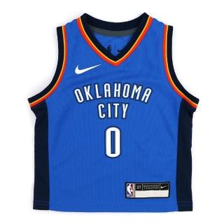 【NIKE】REPLICA ICON ROAD JERSEY 藍 嬰幼 籃球背心(WZ2T1BZ6P-THURW)