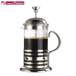 【Tiamo】新歐風濾壓壺 4杯 700ml(HA4104)
