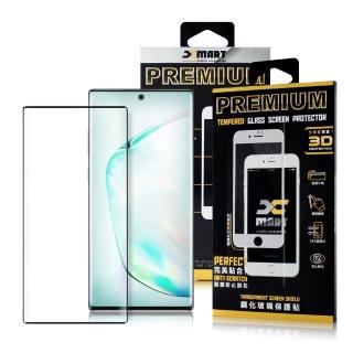 【X_mart】for 三星 Galaxy Note10 滿版3D高規格鋼化玻璃貼-解鎖版-黑(鋼化膜 玻璃貼 解鎖版 螢幕貼)