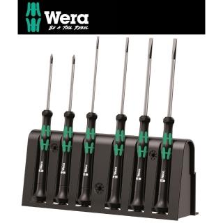 【Wera】德國Wera精密電子起子6支組-附原廠收納架(2035/6A)