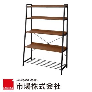 【日本 ICHIBA】ICHIBA 日系工業風雜誌陳列置物架(LOFT/書架/展示架/多用途層架)