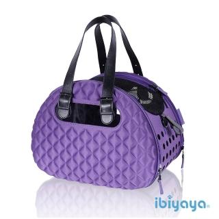 【IBIYAYA 依比呀呀】小香風寵物菱格包-紫色(FC1960)
