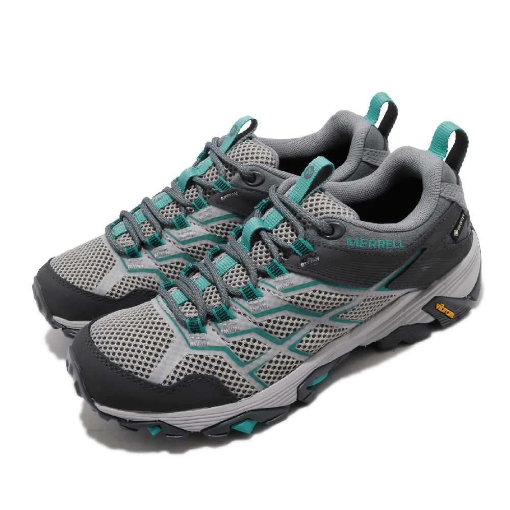 Merrell 戶外鞋moab Fst 2 Gtx 女鞋登山越野防水耐磨黃金大底透氣灰綠 Ml Momo購物網