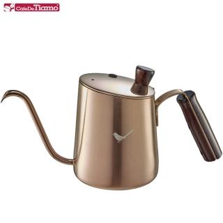 【Tiamo】青鳥斜口細口壺700ml-玫瑰金(HA1632BZ)