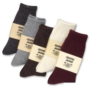 6999727 OL 【SNOWTRAVEL】3入組/AR-24美麗諾羊毛混紡中筒襪(羊毛/保暖/滑雪/登山/禦寒/戶外)