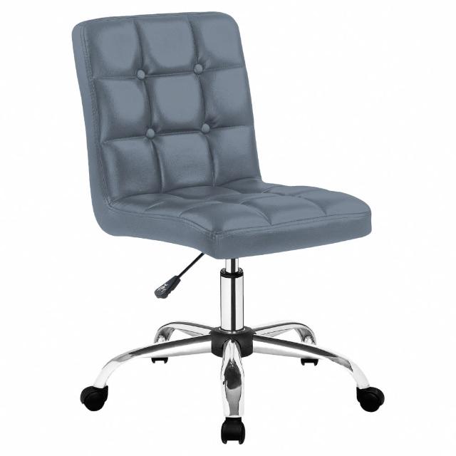 【E-home】Parker派克可調式方格電腦椅-兩色可選(辦公椅 網美椅)