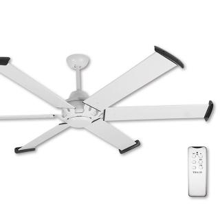 【ALASKA 阿拉斯加】MEGA工業風吊扇72吋-遙控-白色