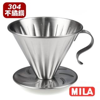 【MILA】不鏽鋼咖啡濾杯(2-4cup)