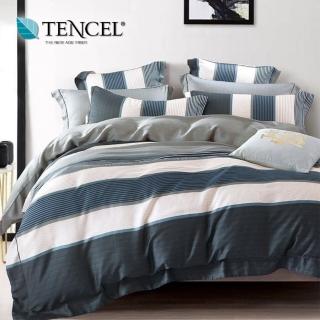 【貝兒居家寢飾生活館】100%天絲七件式兩用被床罩組 仙德瑞拉(雙人)