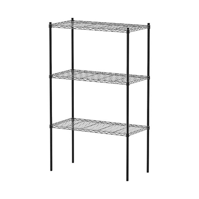 【dayneeds 日需百備】輕型 90x45x150公分三層架 三色可選(鐵力士架/收納層架/鞋架/展示架/層架/鐵架)